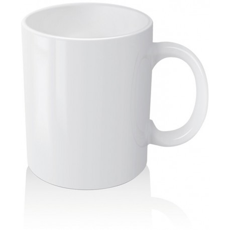 Tazza Bianca Premium in Ceramica Bianca 11 oz