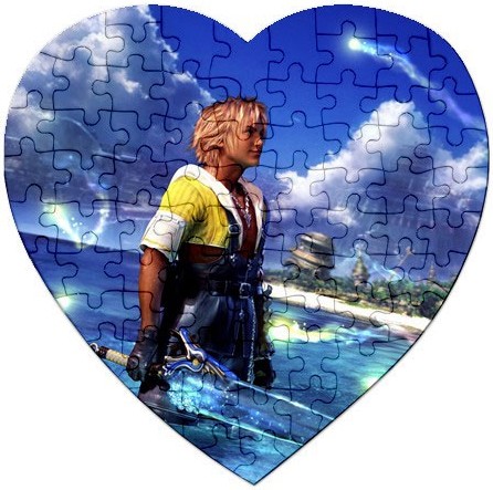 Puzzle A Cuore Per Sublimazione