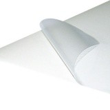 Poliestere adesivo trasparente opaco per stampanti laser confezione da 10fg f.to A4